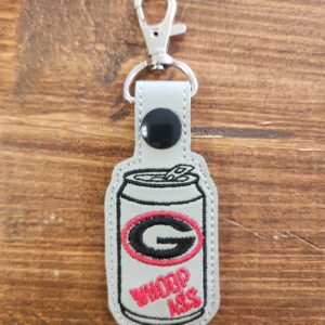 Georgia Whoop Ass Keychain