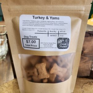 Turkey & Yams Dog Treat
